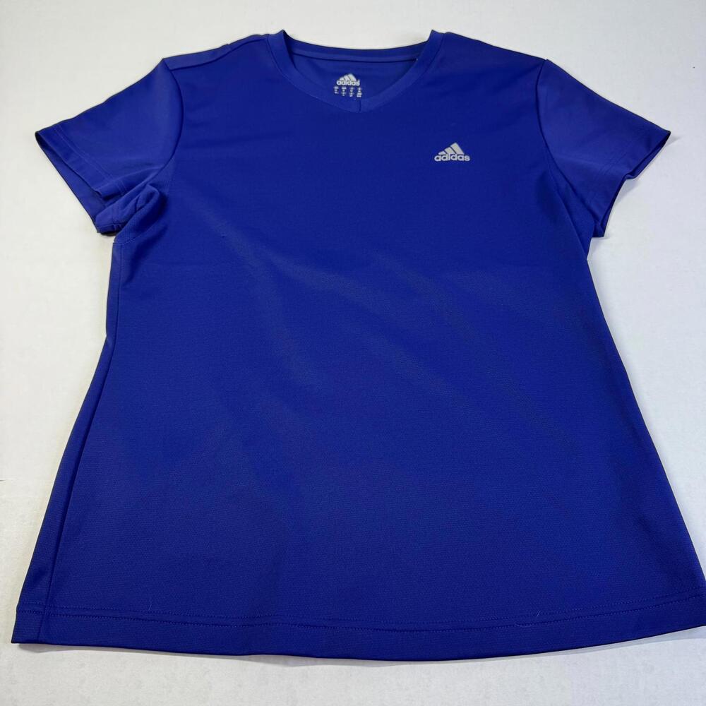 Adidas Boy’s Blue Shirt Short Sleeve Kids Size M